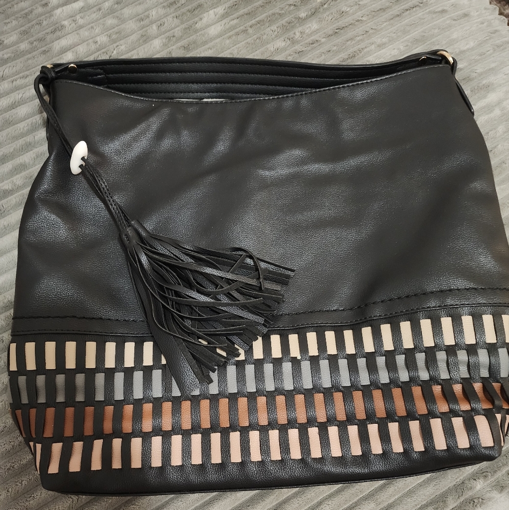 Large shoulder purse